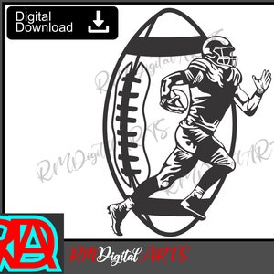 Football Clipart, football svg, football Clipart svg - Digital Download