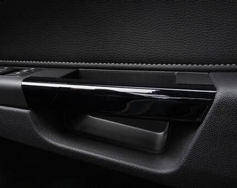 ASTRA H Mk5 fitting Black Gloss vinyl inner door handle cover trims (2004–2010)