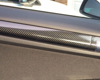 ASTRA H Mk5 fitting 3D Carbon Fibre effect door strips 2 door (2004–2010)