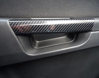 ASTRA H Mk5 fitting Gloss carbon fibre effect Inner handle cover trim 2004–10