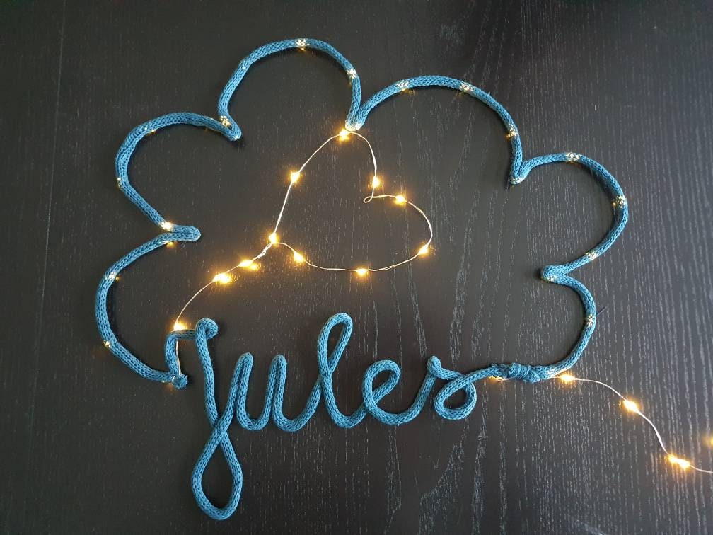 Décoration Murale Nuage Prénom