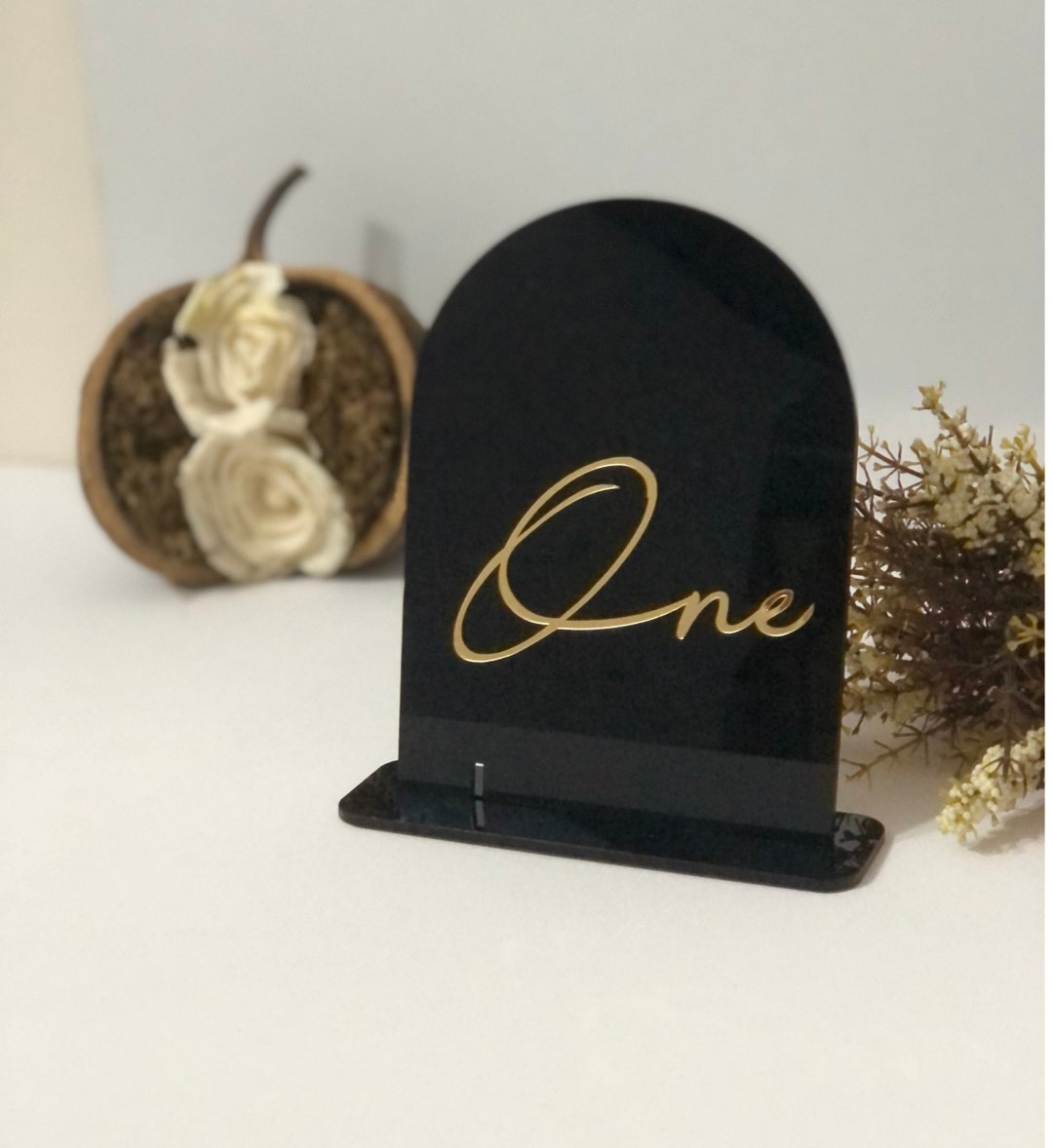 Black Table Numbers Table Numbers Acrylic Table Numbers Etsy