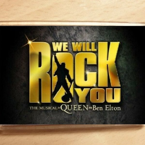 We Will Rock You the Musical Poster Fridge Magnet