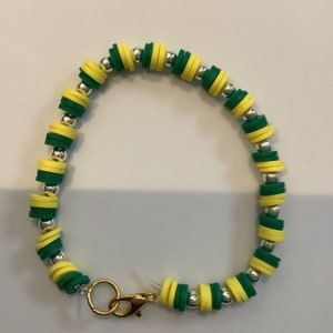 Grün und Gold Armband
