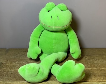 ヴィンテージ マンハッタン トイ カエル ぬいぐるみ 腕 脚