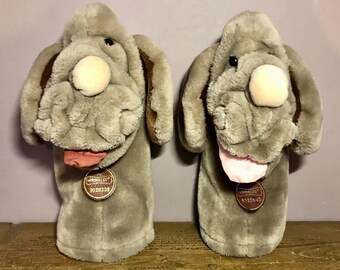ヴィンテージ VTG 1984 80年代 Ganz Bros Wrinkles 犬ぬいぐるみ