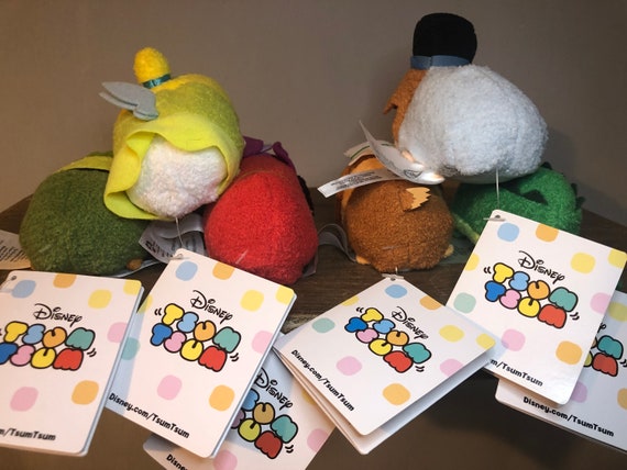 ディズニー ツムツム ぬいぐるみ ピーターパン/ティンカーベル/ジョン