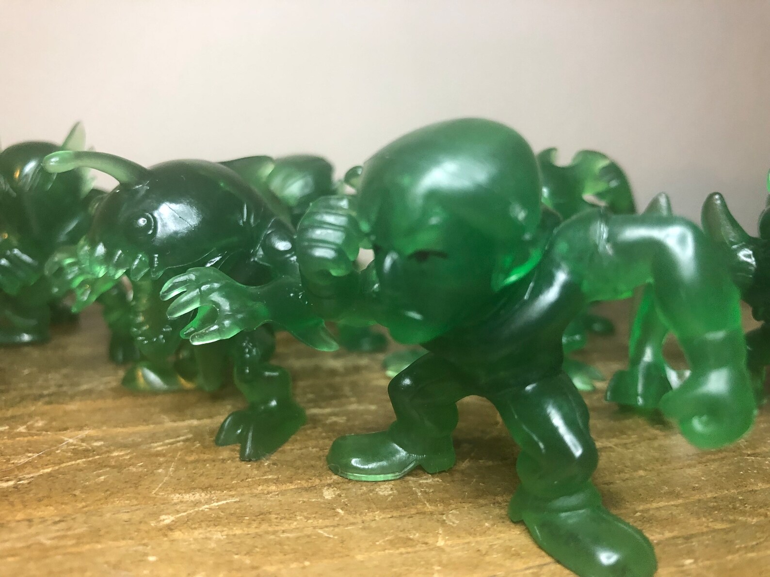 BEN 10 Omniverse Mini Figure Toys X 10 Translucent Green Clear - Etsy