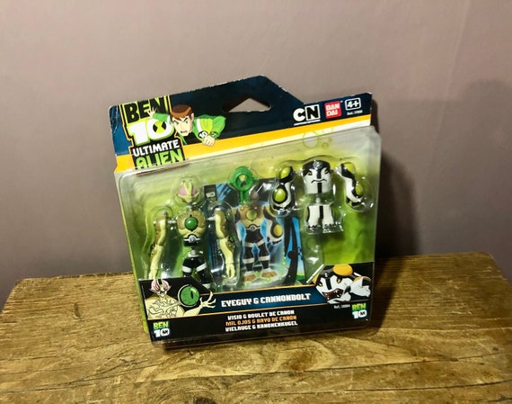 BEN 10 Ultimate Alien Eye Guy & Cannon Bolt/ Bandai/ Alien