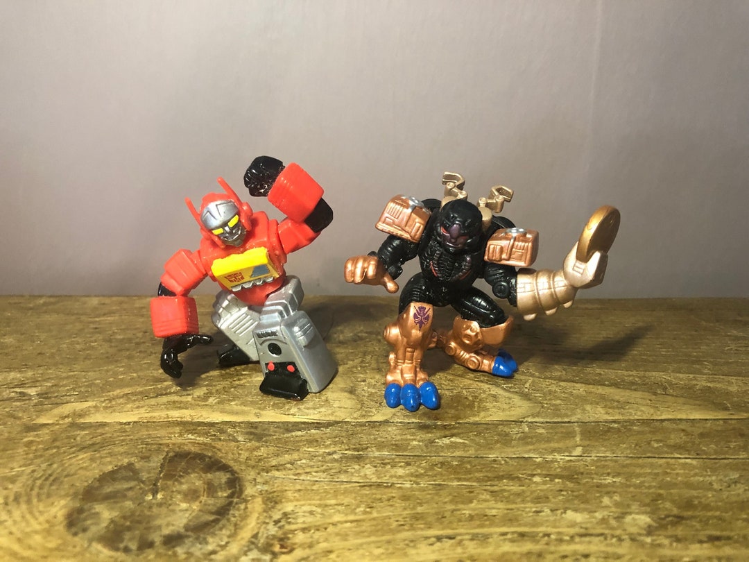 Transformers Hasbro Robot Heroes Mini 2 Figures Blaster G1/ Beast