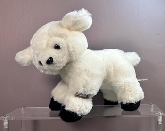 ヴィンテージ チャドバレー ラム ぬいぐるみ：黒顔羊、1990年代の