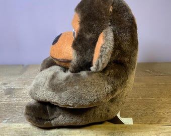 FURRYTAILS ヴィンテージ 1980年代/90年代 ゴリラ ぬいぐるみ 8インチ