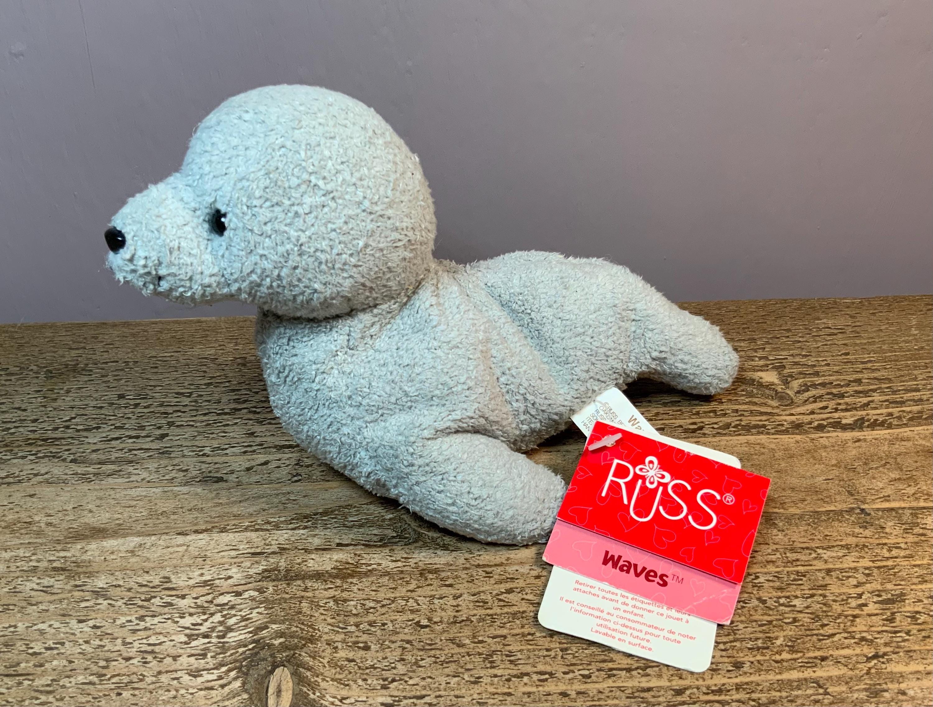 Vintage RUSS Waves Seal Plush: 90s Luv Pets Bean Bag Toy - Etsy