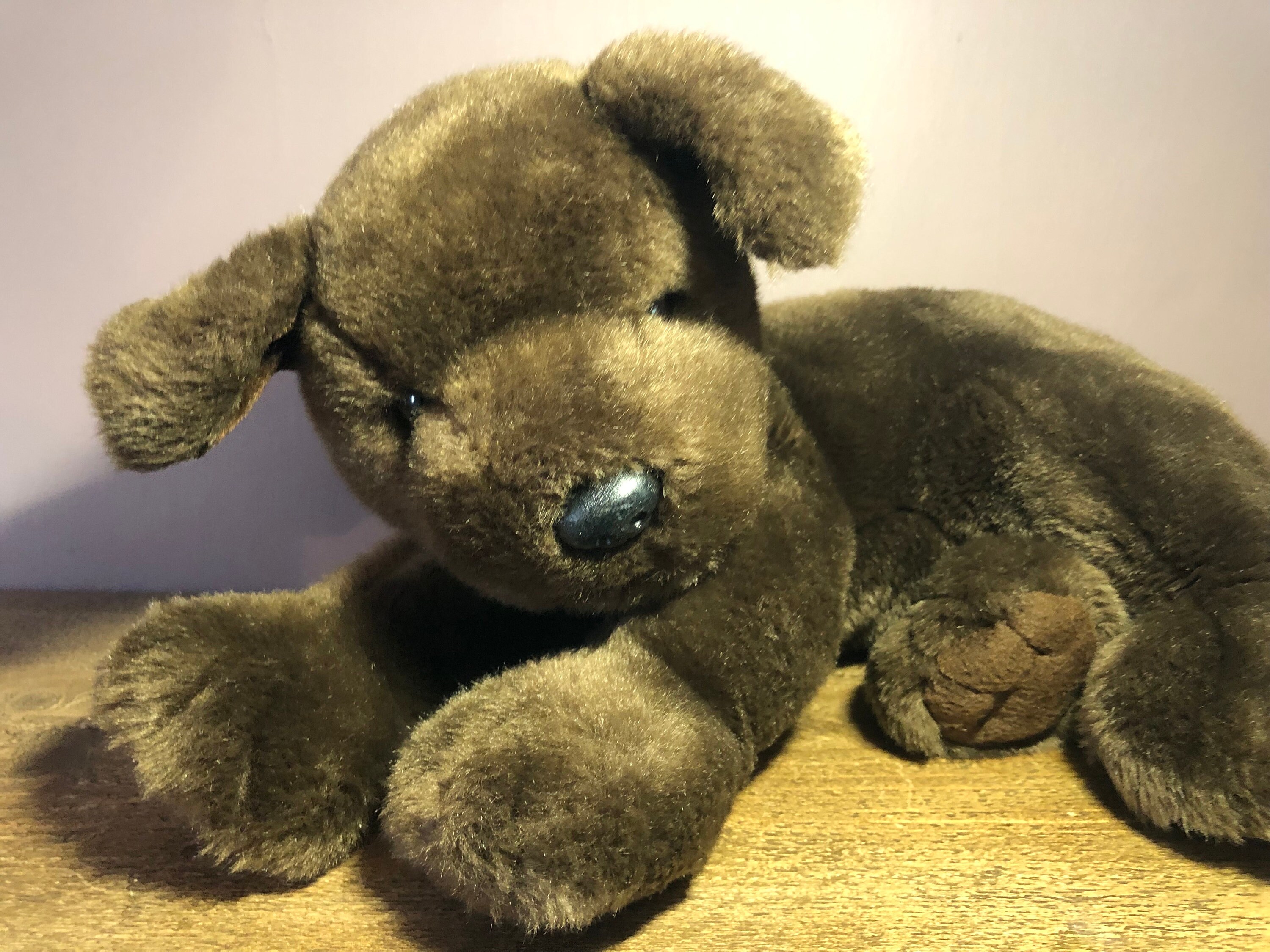 Chocolate Lab Stuffed Animal Etsy Canada