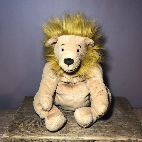 JELLYCAT London Rumpletum Lion Super Soft Plush Medium Size Beanie Comforter J7863 Golden Brown Plush/Plushie Big Cat