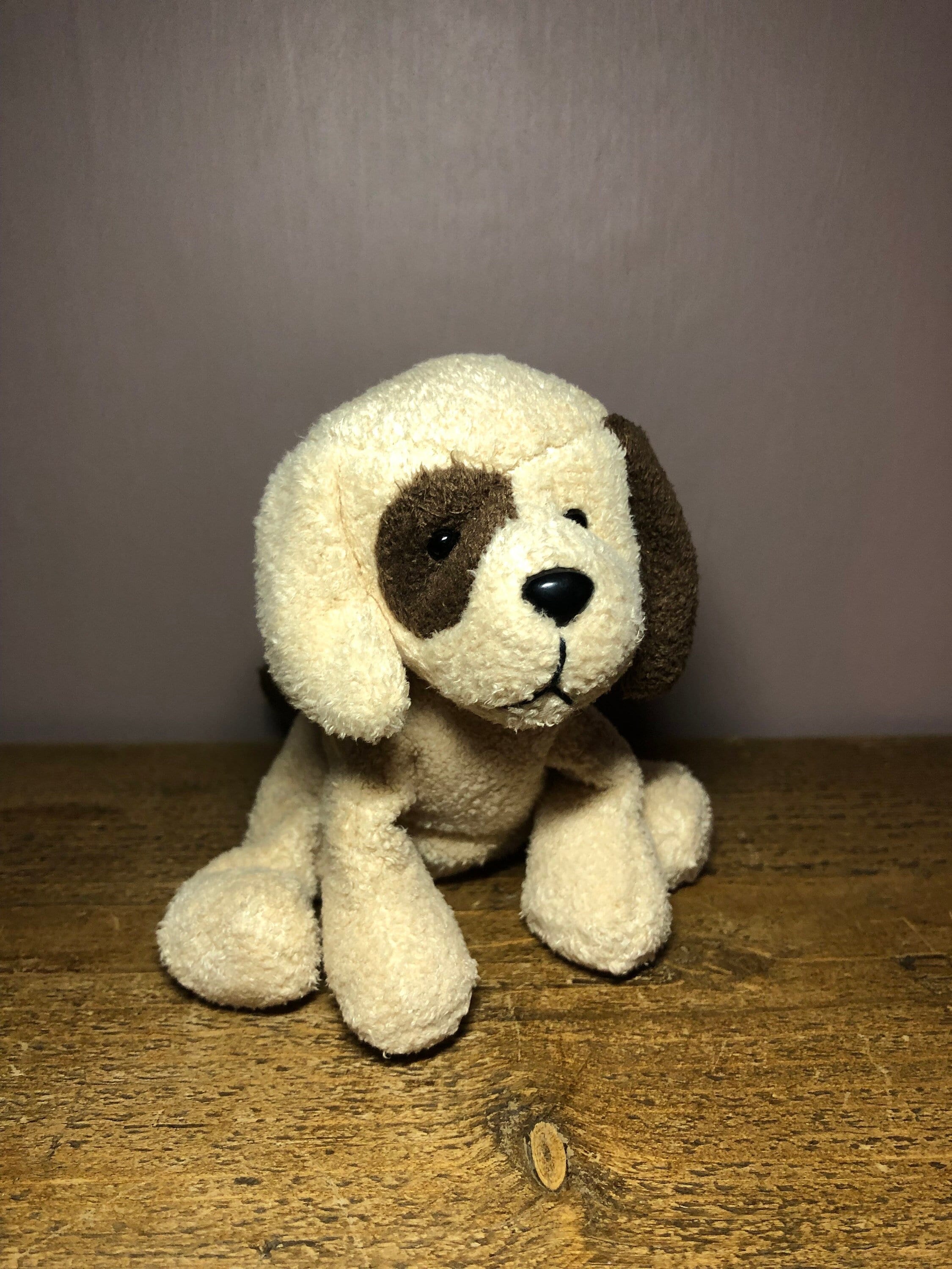 RUSS Berrie & Co Luv Pets BUSTER Dog/puppy Brown Patch Tan Beige