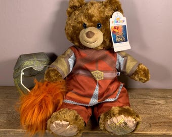 Little Snoozems Bear Vintage 1990s Beanie Plush Pjs Romper Suit W