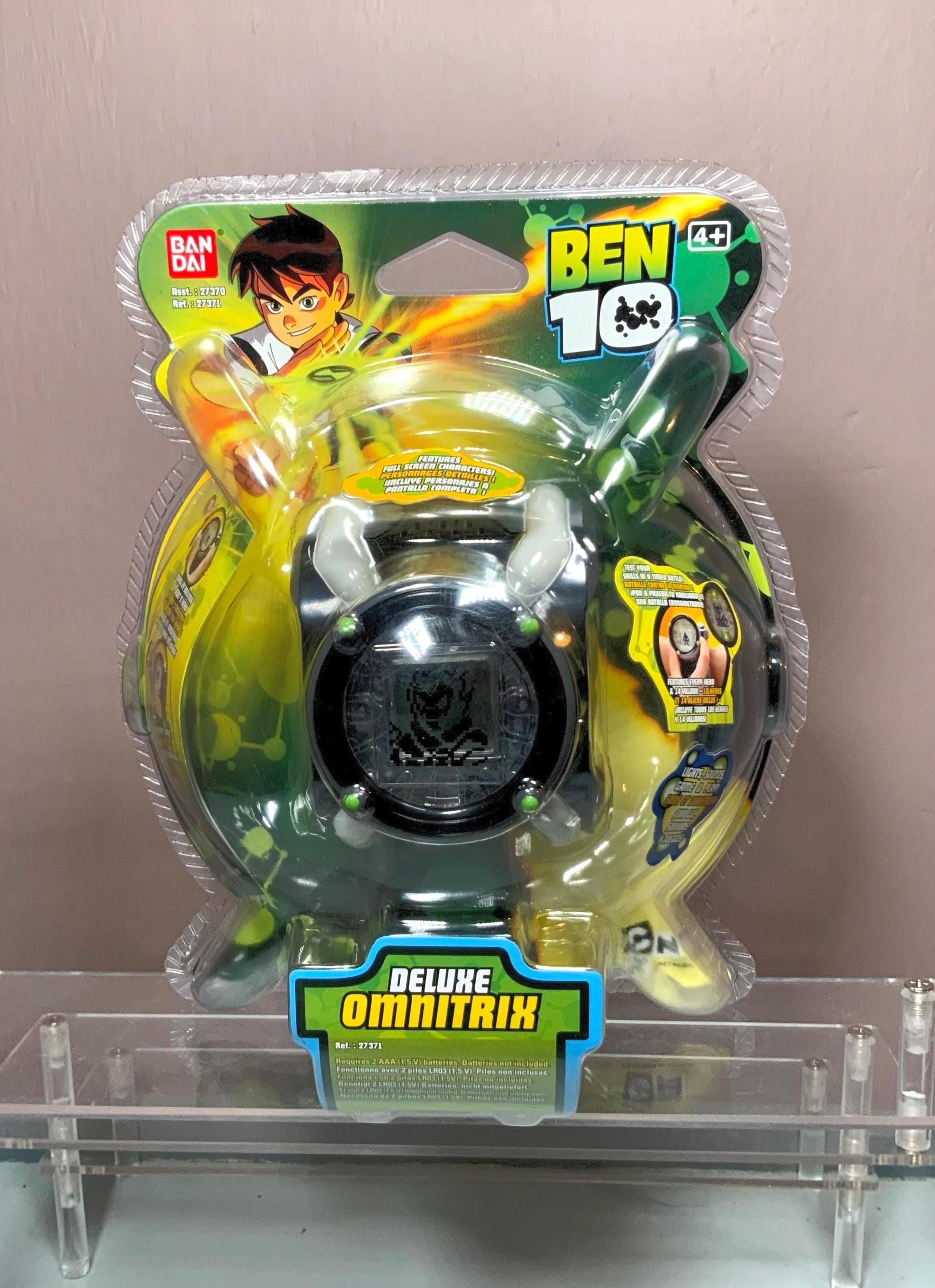 封印されたベン10 オムニトリックスウォッチ：バンダイ LCD ゲーム