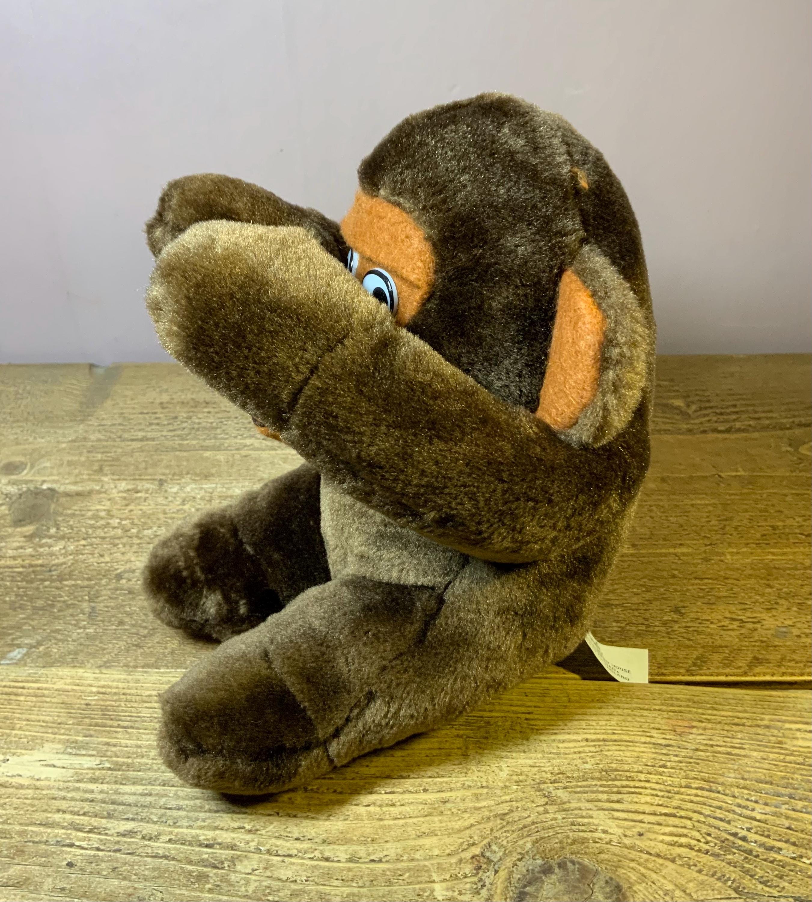 FURRYTAILS ヴィンテージ 1980年代/90年代 ゴリラ ぬいぐるみ 8インチ