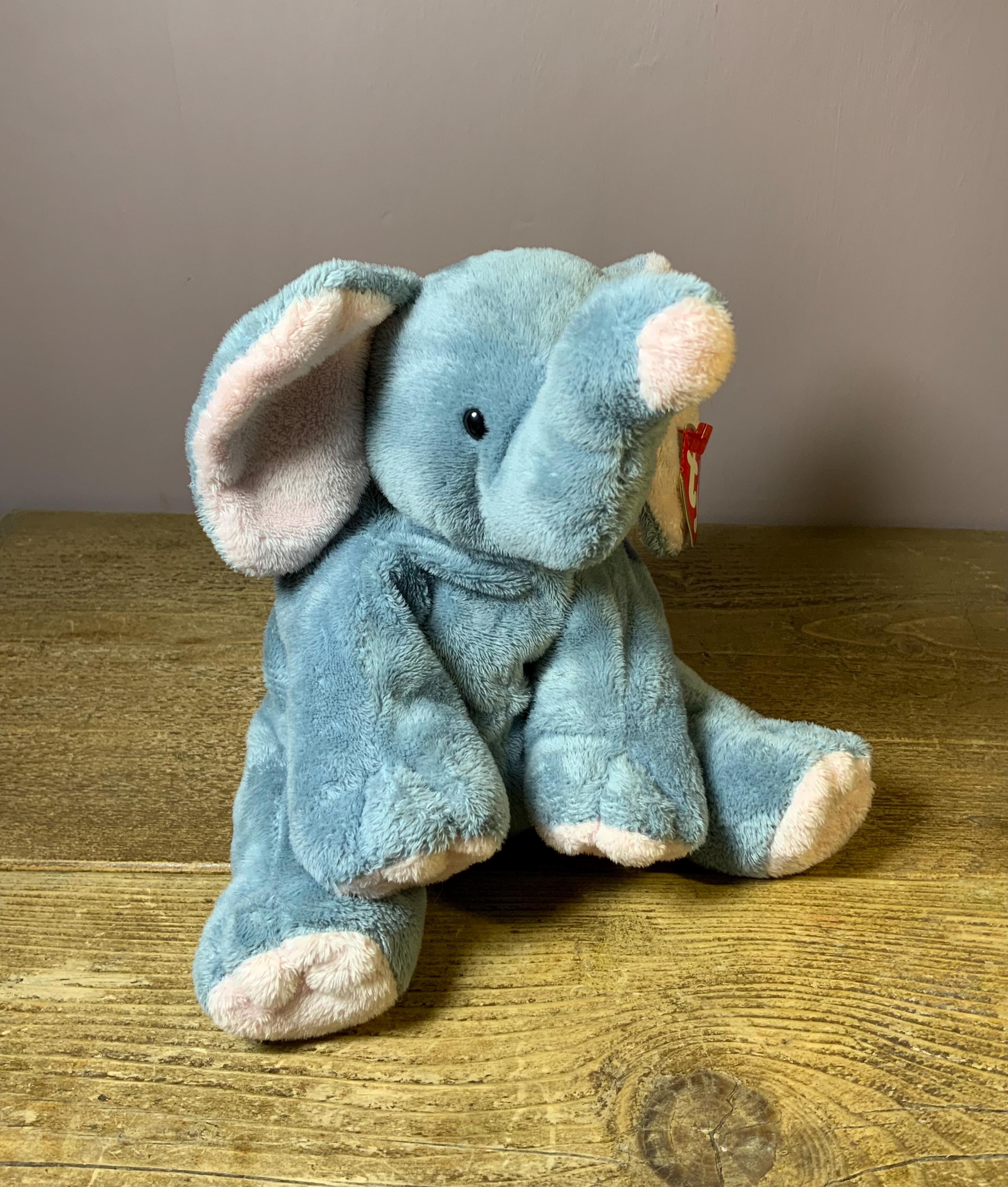 Spike the Rhino TY Beanie Baby Rare With Tag Errors Plush