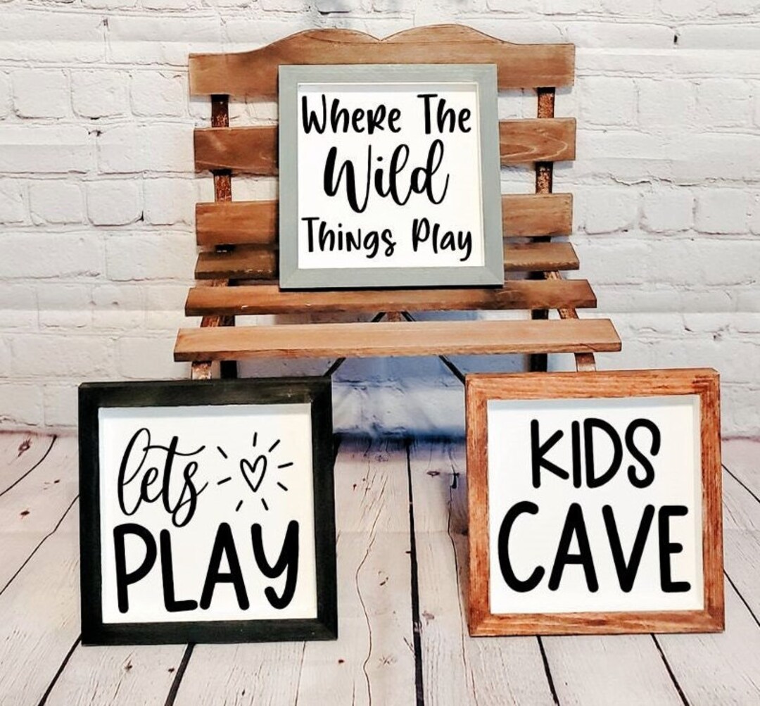 Kids Cave Where the Wild Things Play Lets Play Playroom Decor