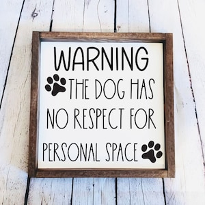 Dogs Welcome | People Tolerated | Dog Accent Decor | Dog Wood Signs | Dog Decor | Dog Wood Framed Signs | Dog Tiered Tray Decor | Dog Gifts