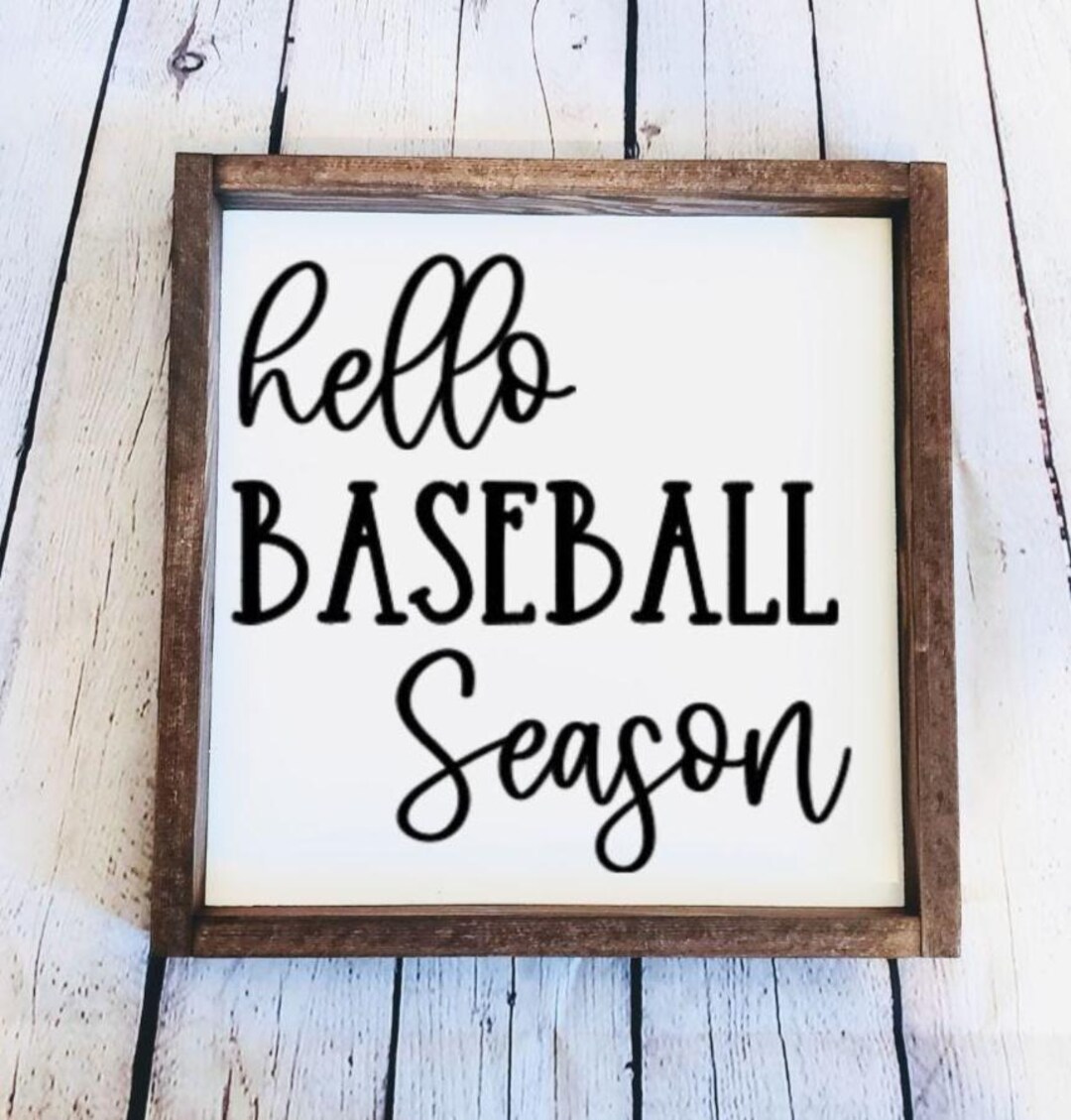 Baseball | Baseball Wood Signs | Baseball Home Decor | Baseball Accent ...