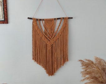 Handmade Macrame Wall Hanging Boho Decor for Home Decoration, bedroom, baby room, nursery, housewarming, home gift & Bohemian Decor