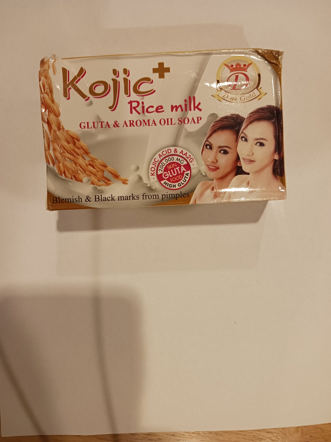 Kojic Rice Milk Bar Soap Etsy