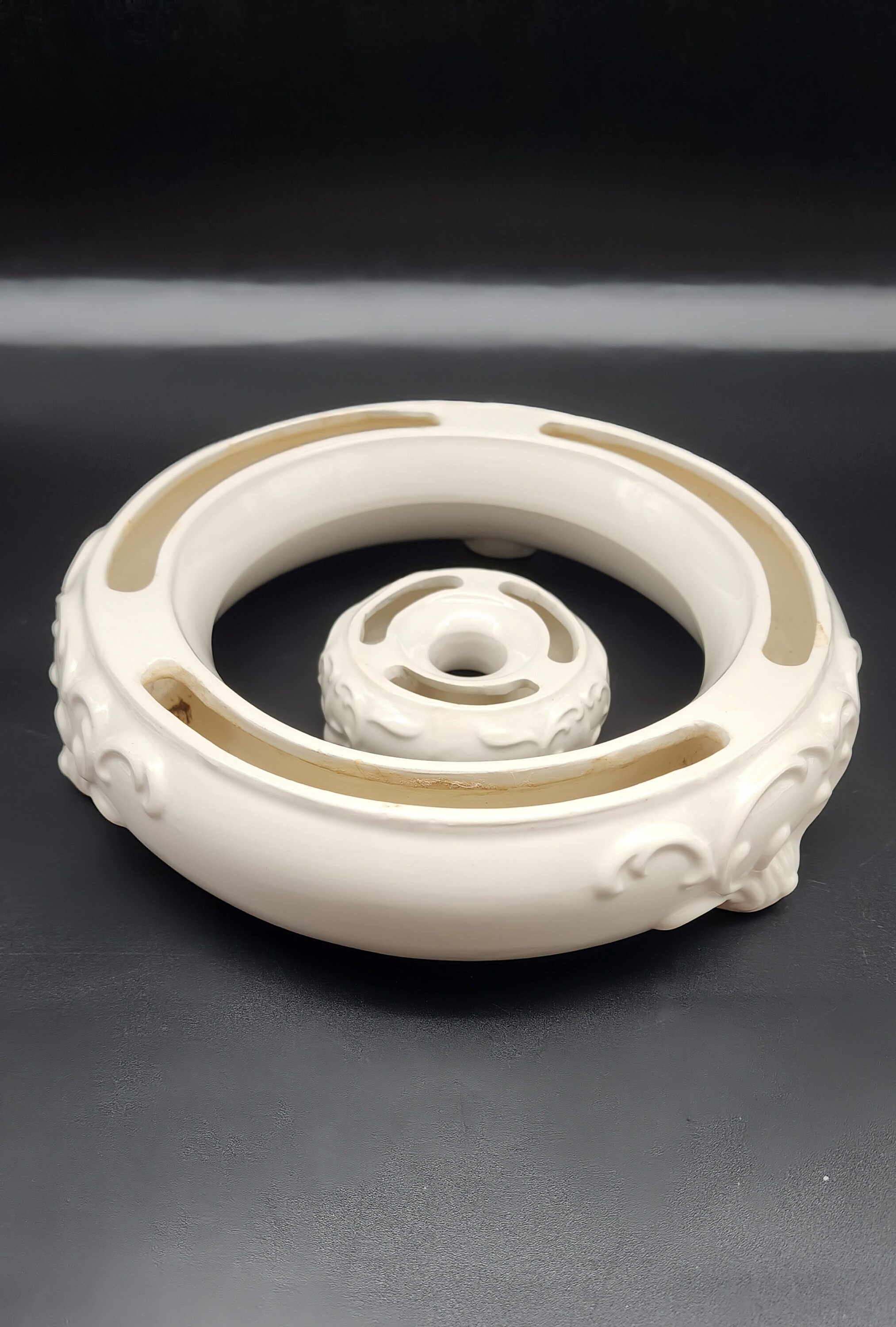 Vintage Goebel Flower Frogs/rings Set of