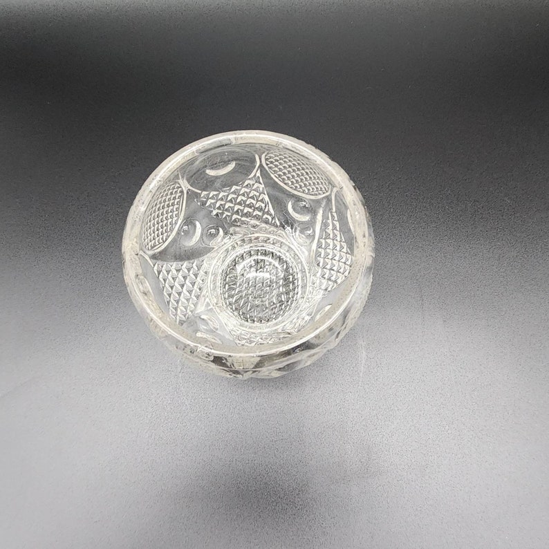 EAPG Flint Glass Horn of Plenty Sugar Bowl Boston & Sandwich Glass Co