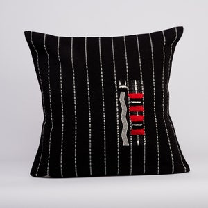 Cushion Covers 45x45cm | Cotton Geometric Tribal Patterns | Durable Ethnic Handmade Decorative Pillows