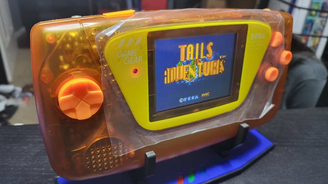 Clear Orange & Yellow Edition Game Gear No.79 Etsy