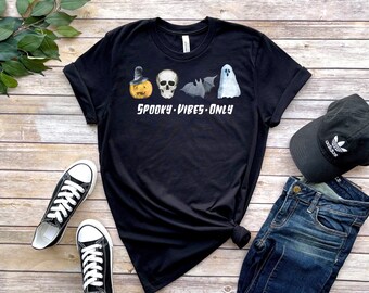 Spooky Vibes Only Fall T-shirt, Halloween t-shirt, fall vibes
