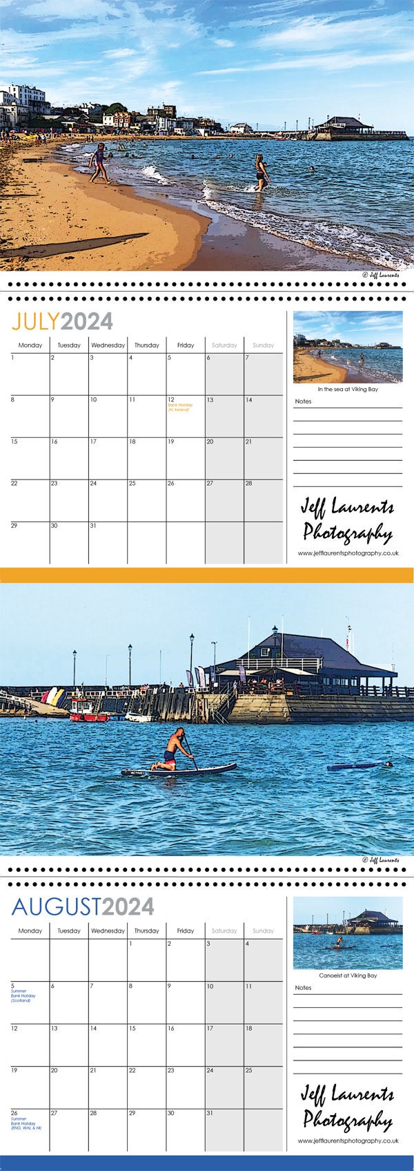2024 Broadstairs Calendar Etsy UK