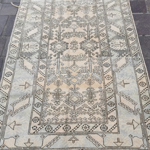 Vintage Teppich, Boho Teppich, Handgeknüpfter Orientteppich Bild 1