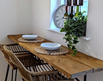 Rustic & Reloved | Breakfast Bar | Dining furniture | Reclaimed wood | Scaffolding boards