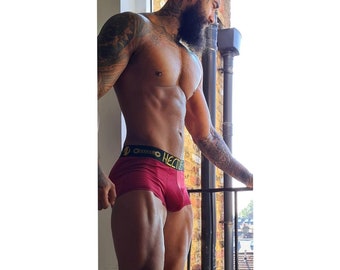 Adinkra Hectors Herren Baumwolle Boxer Briefs: Adinkra Print sicher sexy aufwertend - 2er Pack HectorsDesign