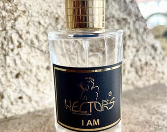 I AM Unisex  Parfum: Cologne Vetiver  Woody Green Aqua fresh  gifts Christmas  HectorsDesign