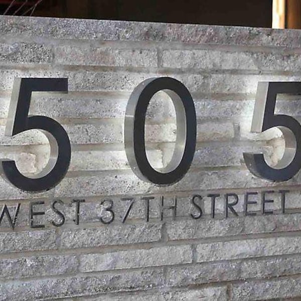 Led Address Sign Etsy