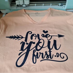 Printed t-shirt, short-sleeved, size L