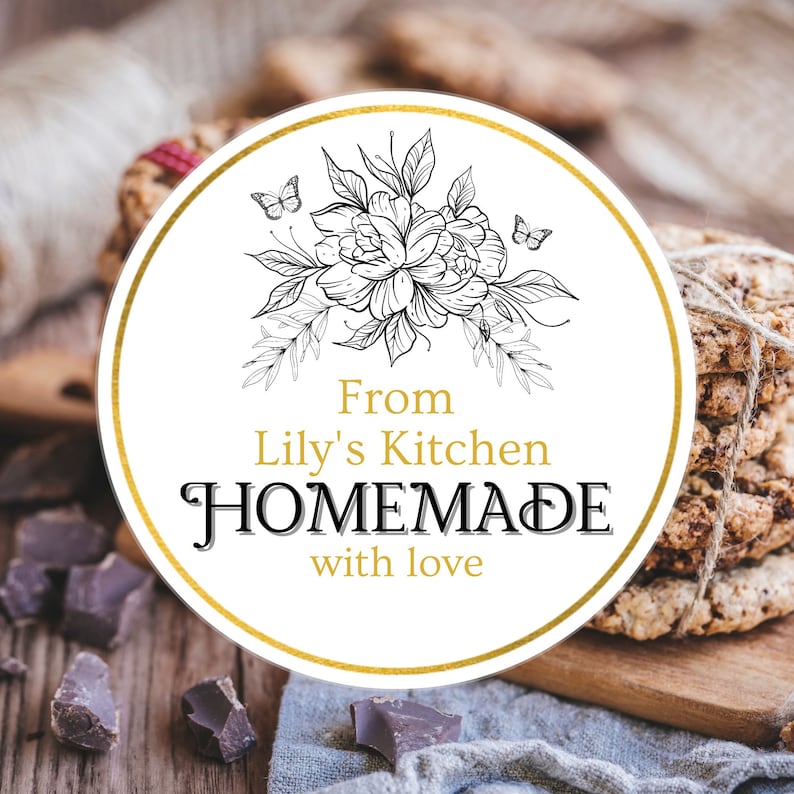 Homemade from the Kitchen Printable Labels