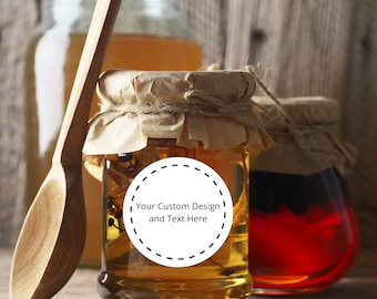 Custom Labels - Custom stickers your homemade preserves, pickles, jams or other culinary creations!