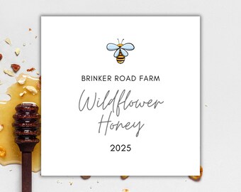 Custom Honey Labels: Personalized Apiary Stickers