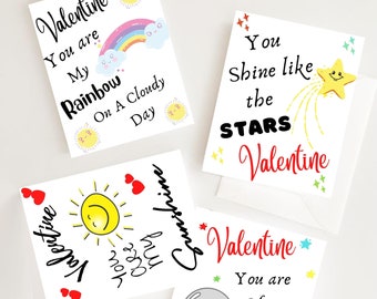 Happy Valentine es Day Druckbare Karte, Karte für Sie, Karte für Ihn, Sofortiger Download pdf, Karte Vorlage, Digitale Karte, druckbare Karte, Rosa