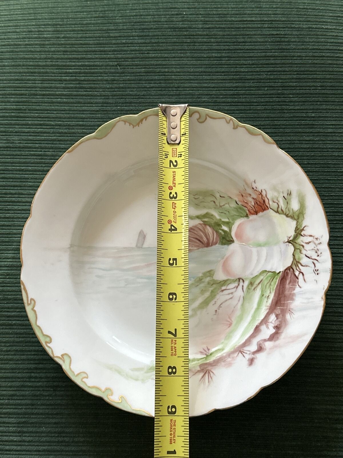 J.P. LIMOGES France Antique 1902 Rimmed Soup Salad Pasta Bowls 9 Rare