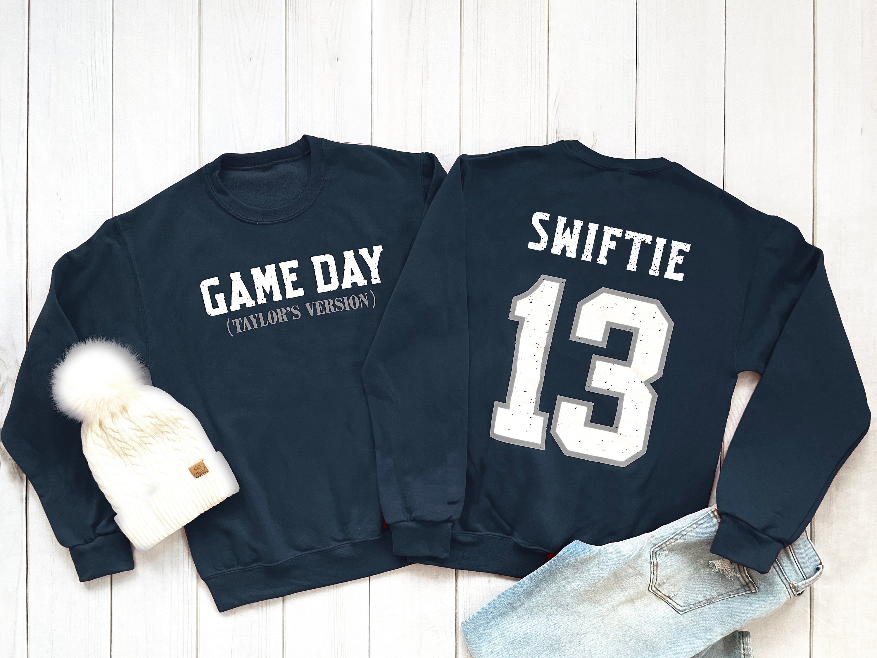 Discover Taylor And Travis Kelce Sweatshirt, Go Taylor's Boyfriend Sweatshirt