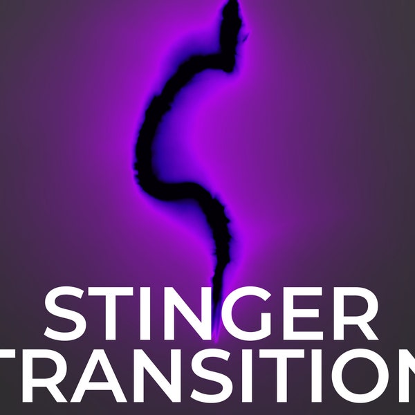 Transición Lightning Stinger, superposiciones animadas de Twitch, transiciones de Twitch con sonido para streamers, transición Thunder