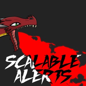 Dragon Scalable Alerts for Twitch Streamers, Wyvern Fire Flame Burn Animated Stream Overlays, Follower Subscriber Cheer Gift Raid Donation