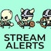Tiny Pixel Skeleton Animated Alerts for Twitch Streams, Cute Kawaii ...